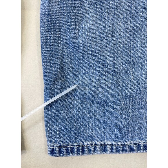 Vintage Levis 557 Jeans Men 34x36 Blue Relaxed Boot Fit Cowboy Y2k - Picture 8 of 15